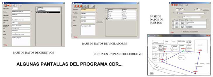 Pantallas CDR